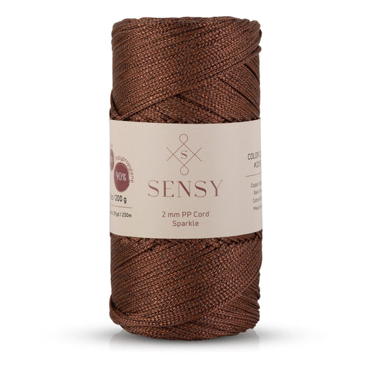 Sensy Premium 2 Mm Simli Polyester Makrome İp